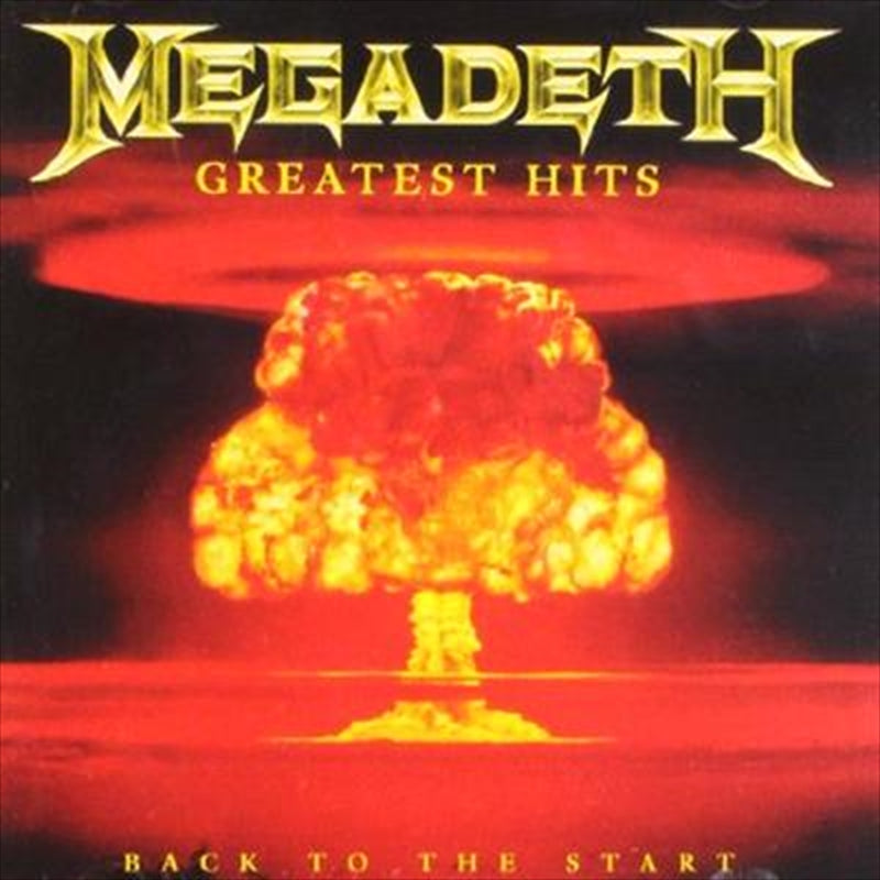 Megadeth - Greatest Hits - Back To The Start CD