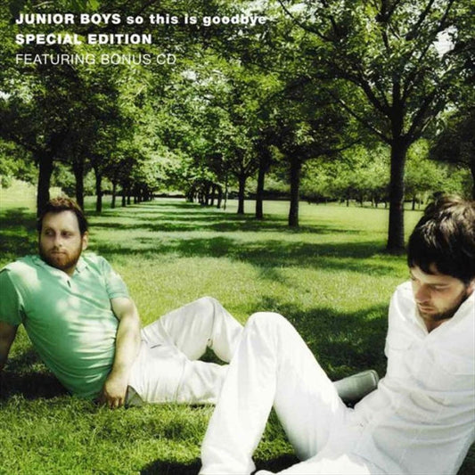 Junior Boys - So This Is Goodbye - Deluxe Edition CD