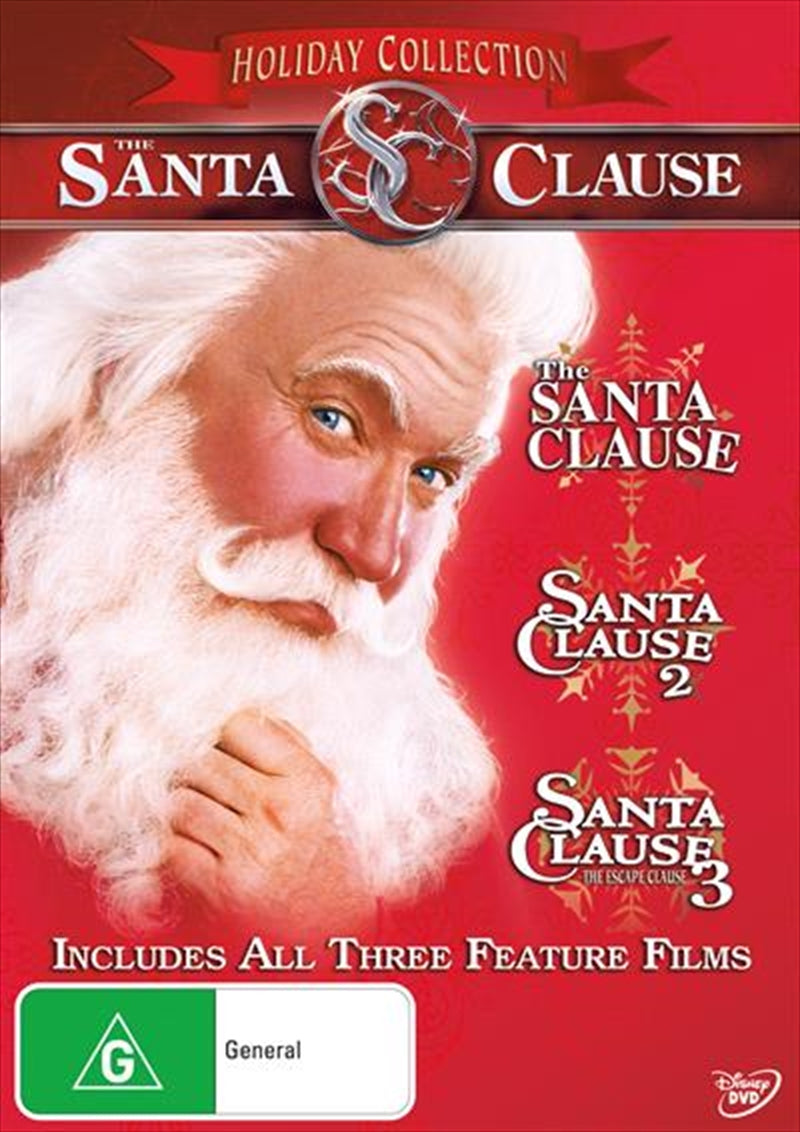 Santa Clause / Santa Cluase 2 / Santa Cluase 3- The Escape Clause, The DVD