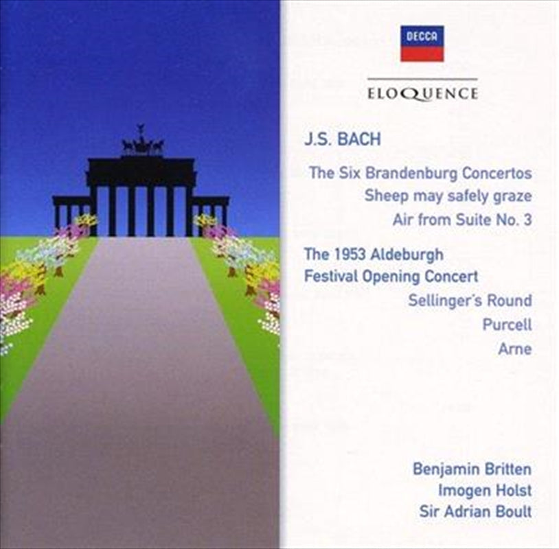 Benjamin Britten - Bach: Brandeburg Concertos CD