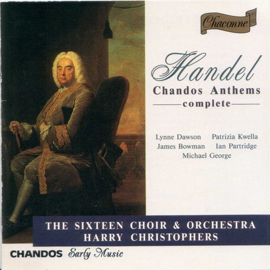 Harry Christophers - Handel: Chandos Anthems No 1-11 CD