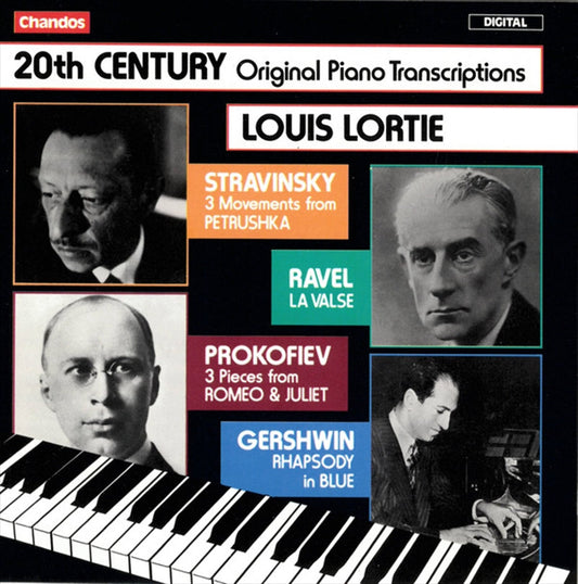 Louis Lortie - 20th Century Piano Music CD