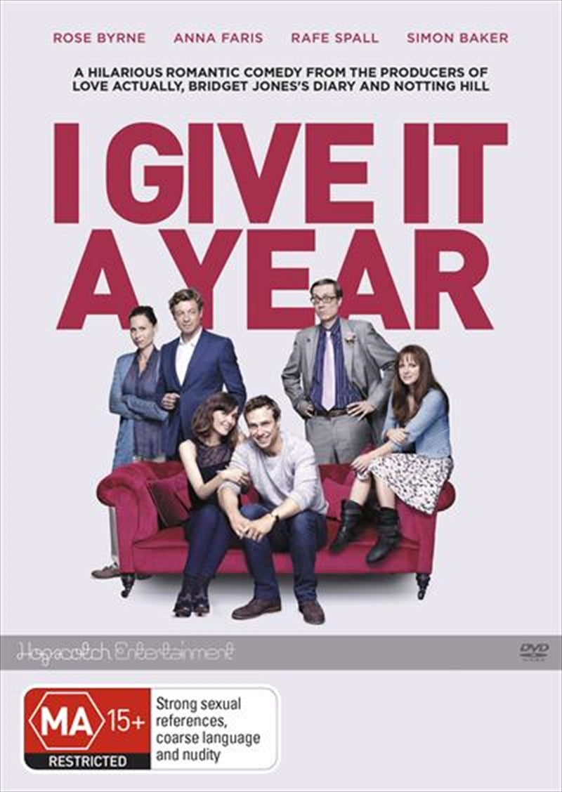 I Give It A Year DVD