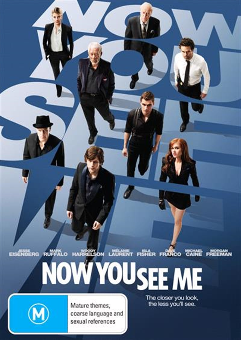 Now You See Me DVD