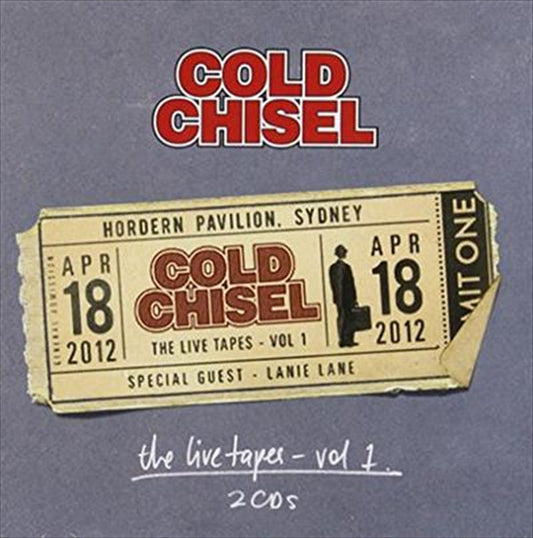 Cold Chisel - Live Tapes Vol. 1- Hordern Pavilion. April 18, 2012 CD