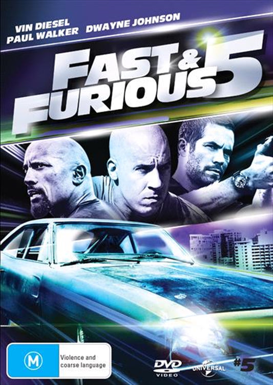 Fast and Furious 5 DVD