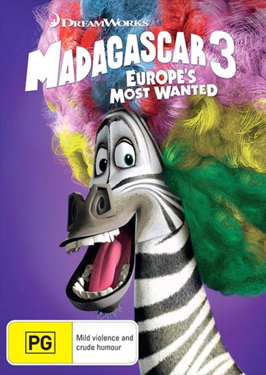 Madagascar 3 - Europe's Most Wanted DVD