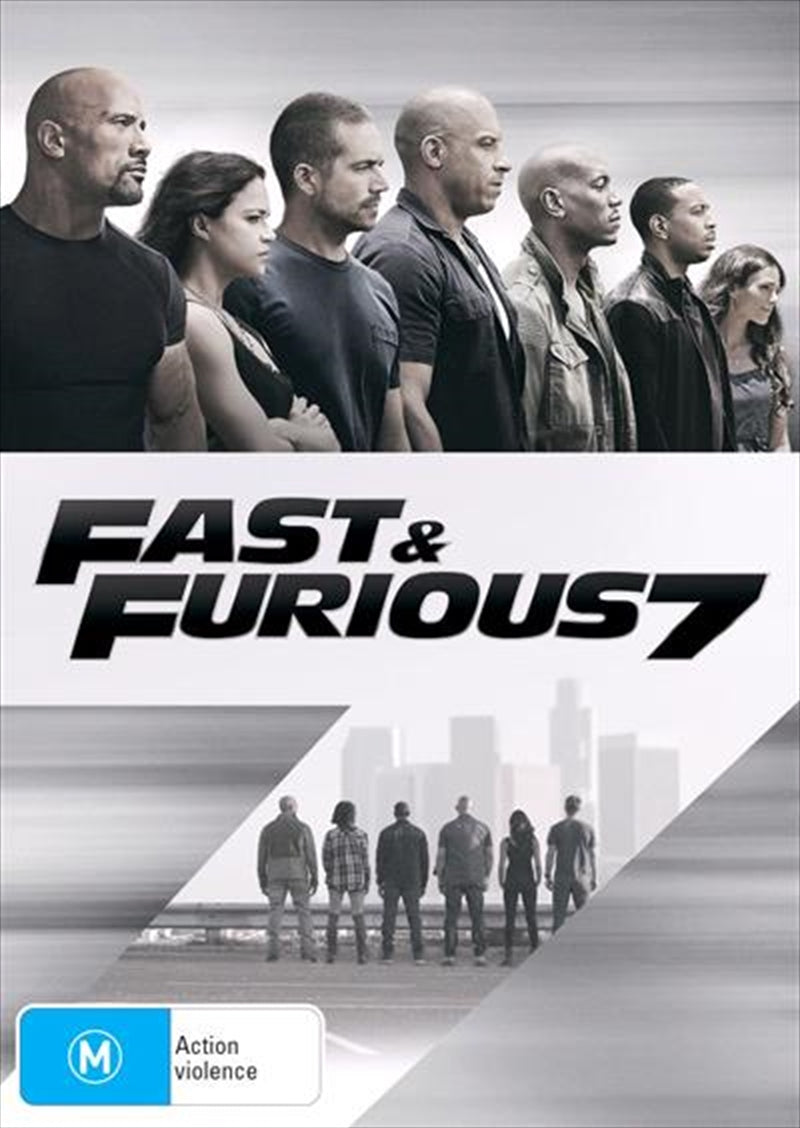 Fast and Furious 7 DVD