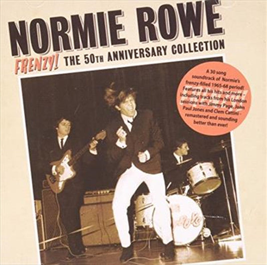 Normie Rowe - Frenzy! The 50Th Anniversary Collection Cd Recorded Music Cds