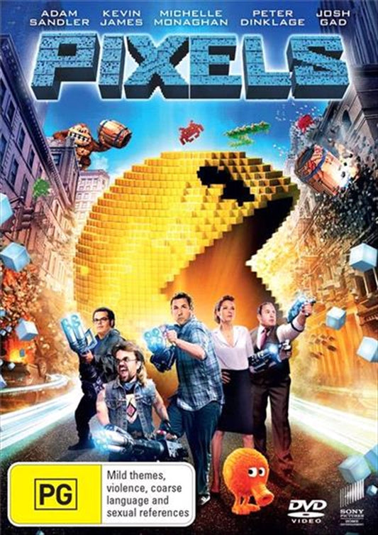 Pixels DVD