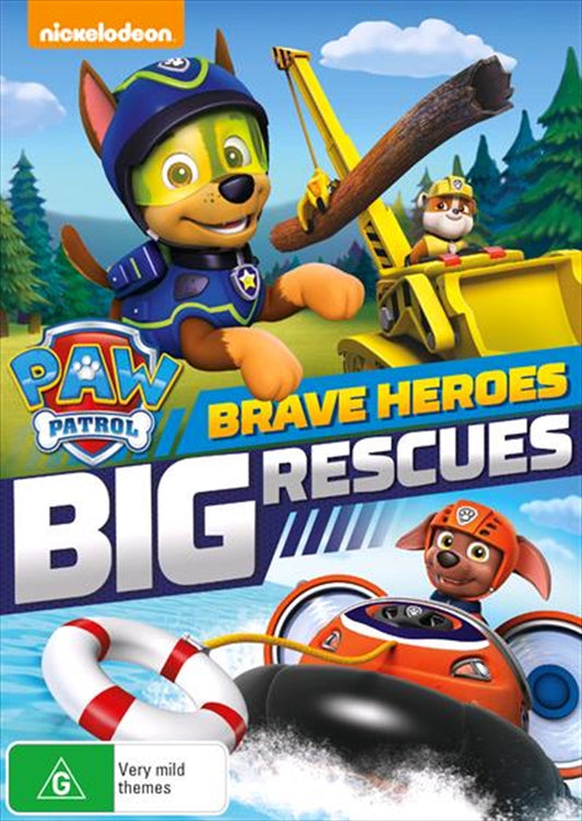 Paw Patrol - Brave Heroes, Big Rescue DVD