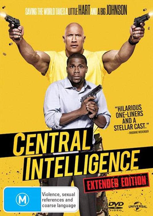 Central Intelligence DVD