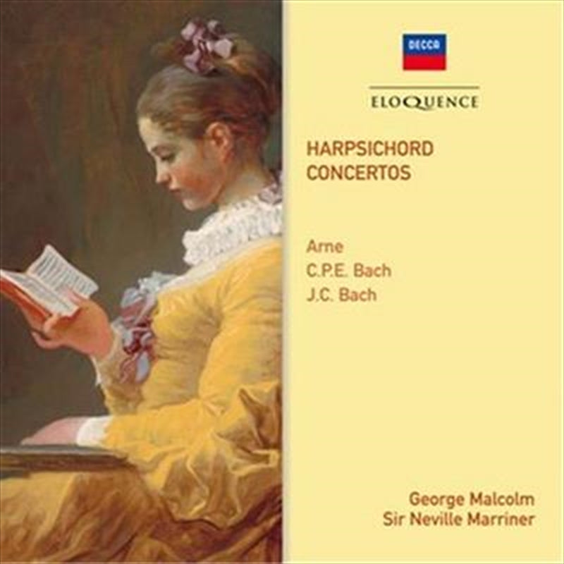 George Malcolm And Cpe Arne - Harpsichord Concertos CD