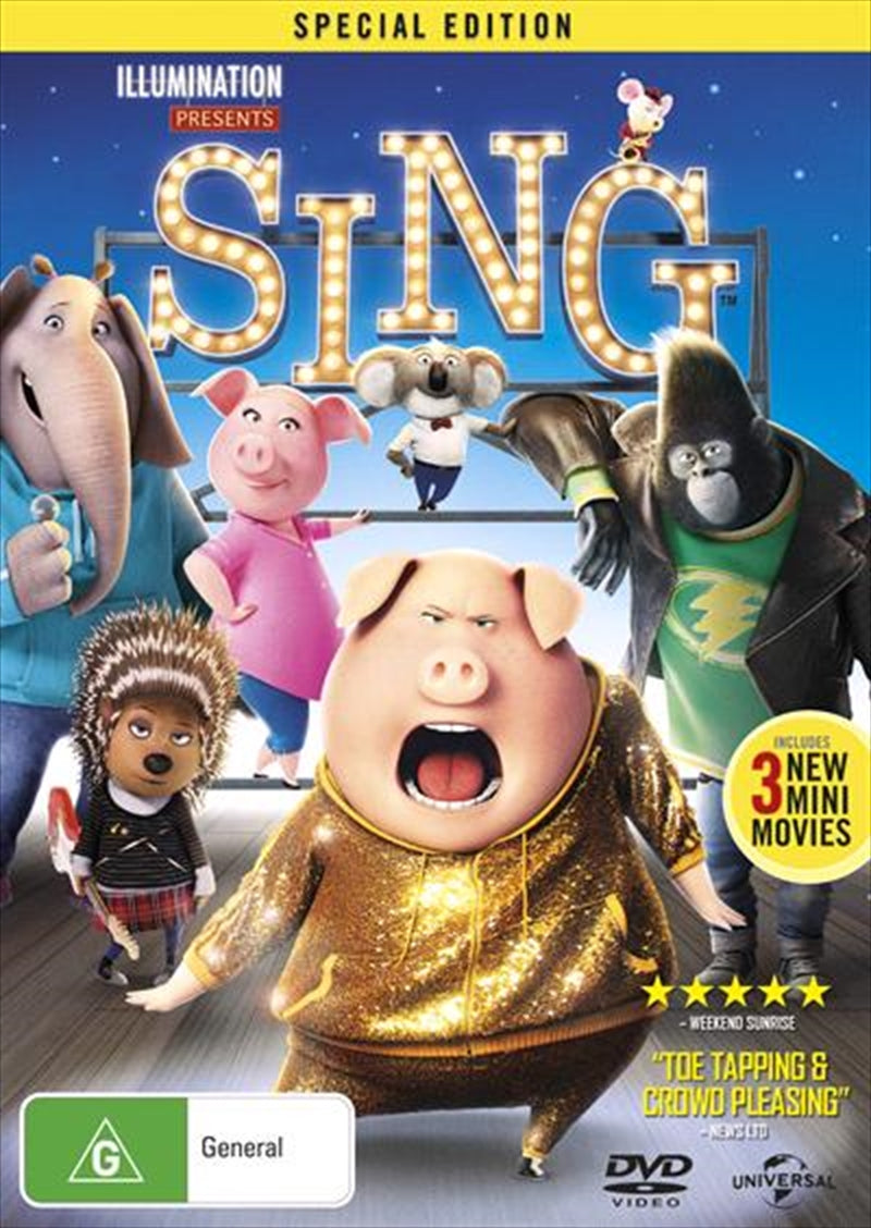 Sing - Special Edition DVD