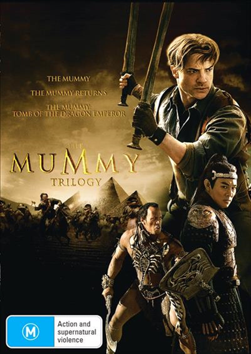 The Mummy / The Mummy Returns / The Mummy - Tomb Of The Dragon Emperor - 3 Pack DVD