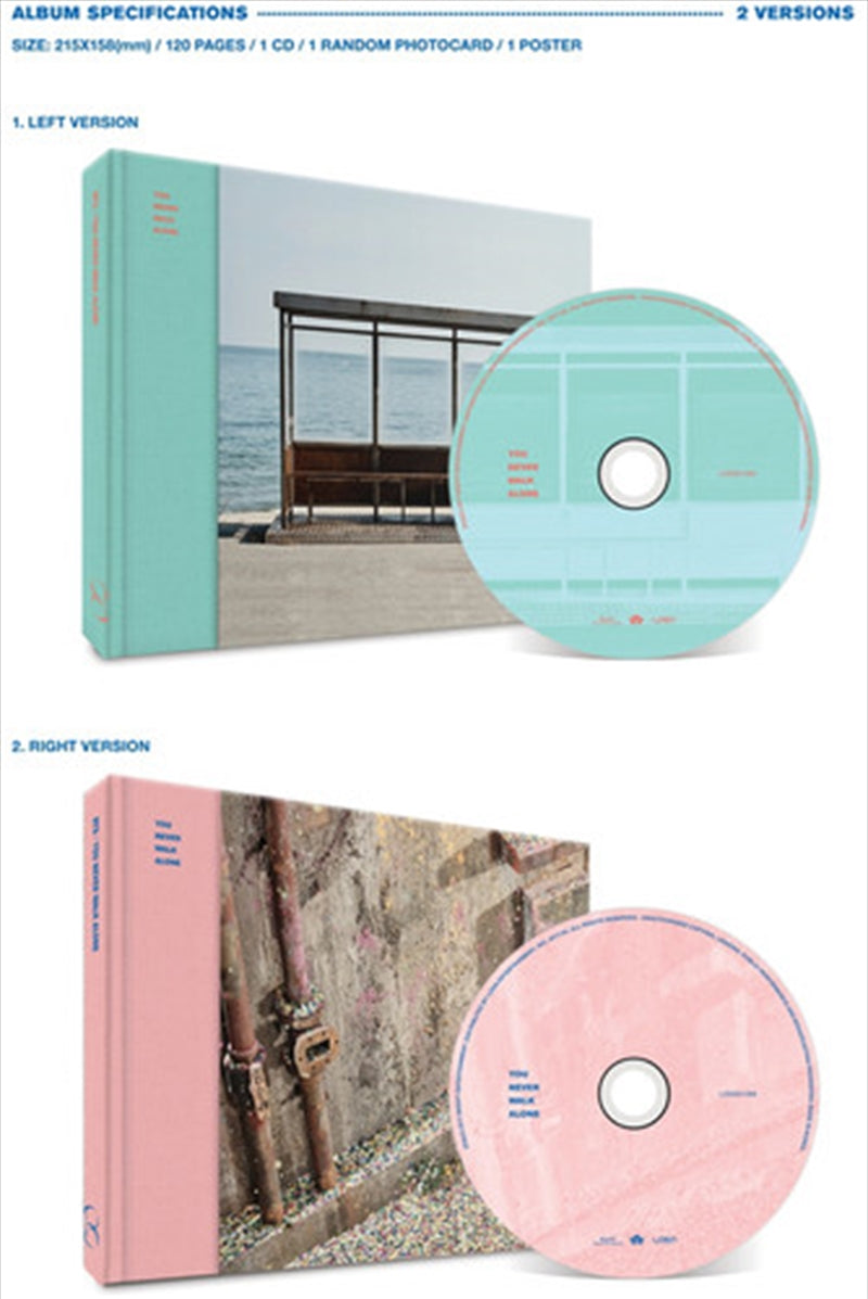 BTS - You Never Walk Alone CD