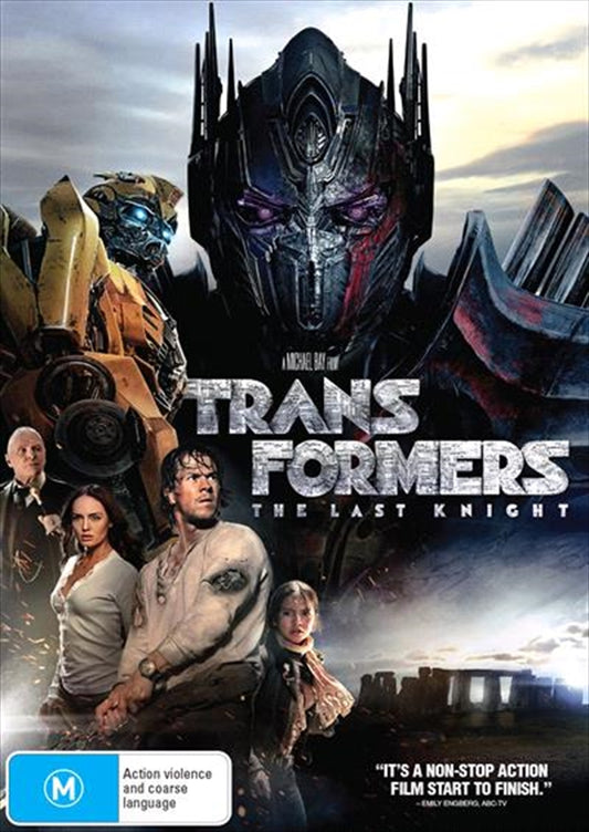 Transformers - The Last Knight DVD