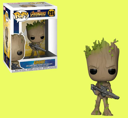 Pop Vinyl: Avengers 3: Infinity War - Teen Groot with Gun Pop! Vinyl