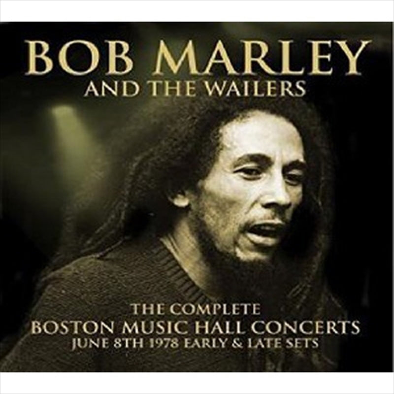 Bob Marley - Live - Boston Musical Hall Vinyl