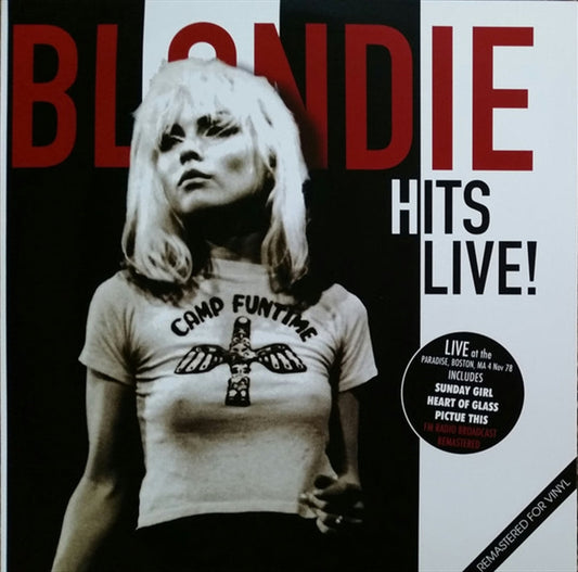 Blondie - Hits Live Vinyl Records & Lps