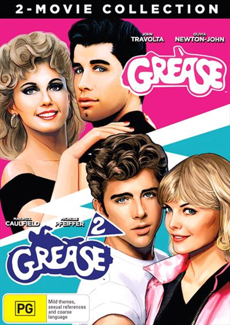 Grease / Grease 2 Boxset - Franchise Pack DVD