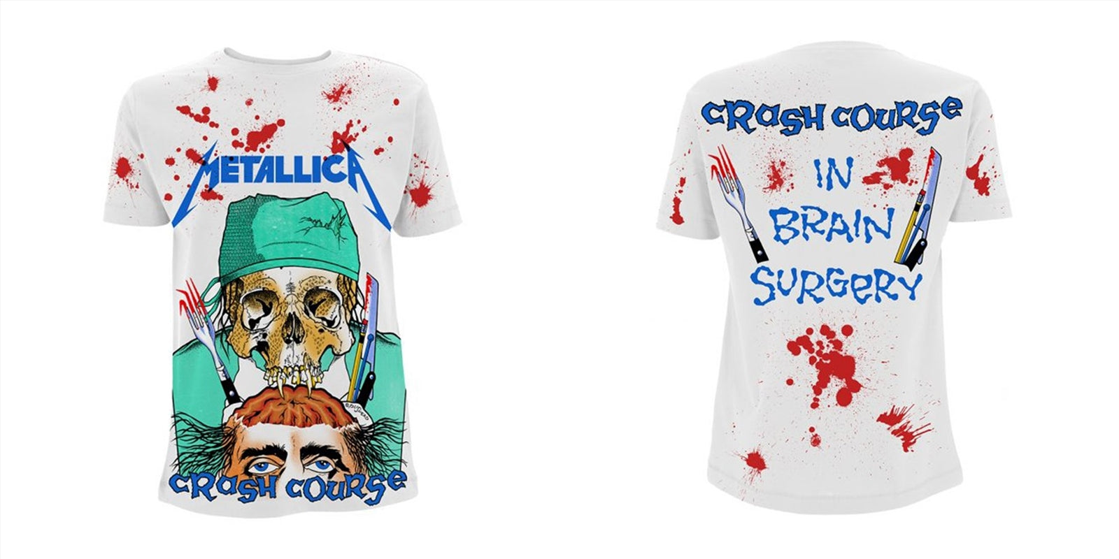 Metallica - Crash Course In Brain Surgery: Tshirt: M