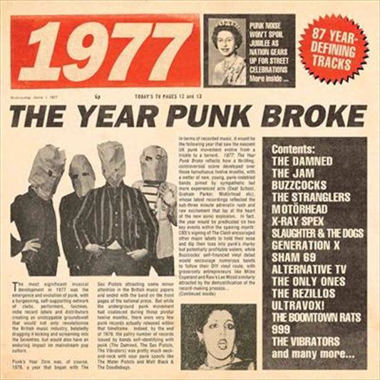 Various - 1977 -  Year Punk Broke Boxset CD