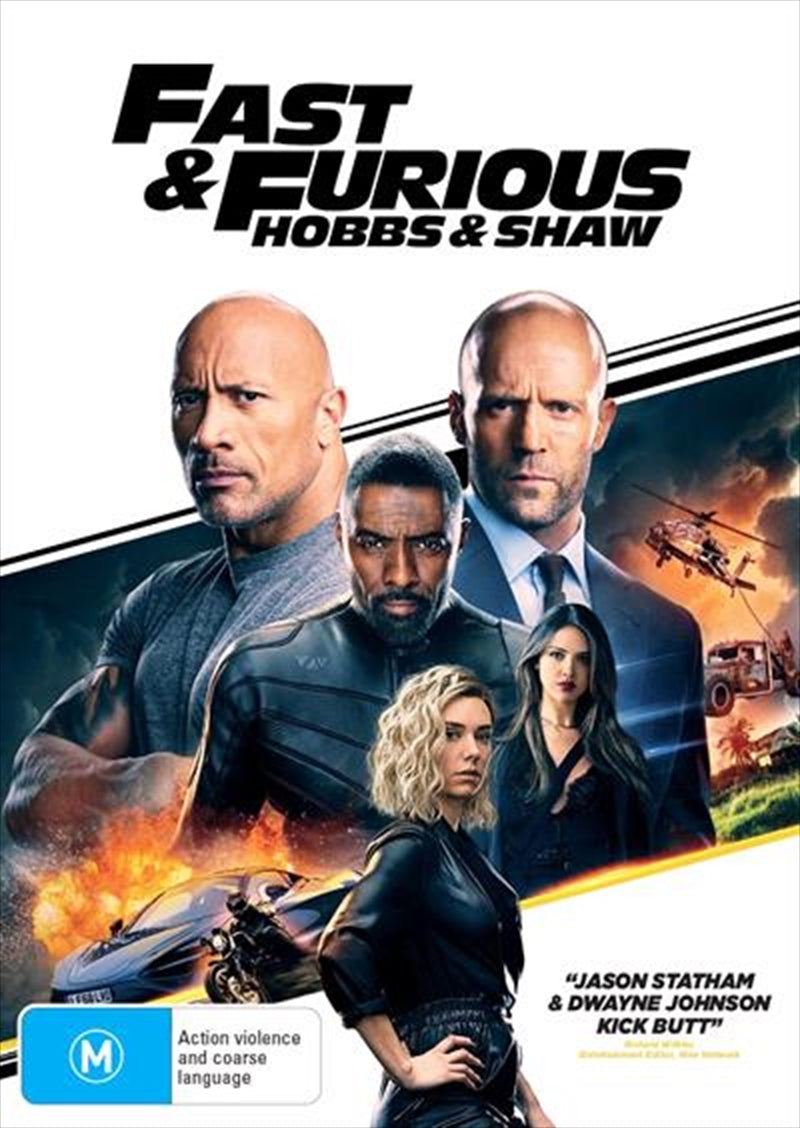 Fast and Furious - Hobbs and Shaw DVD