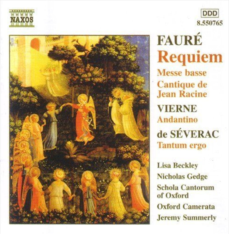 Schola Cantorum of Oxford - Faure Requiem Messe Basse CD