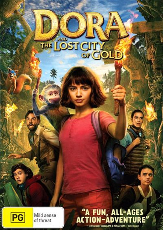 Dora And The Lost City Of Gold DVD