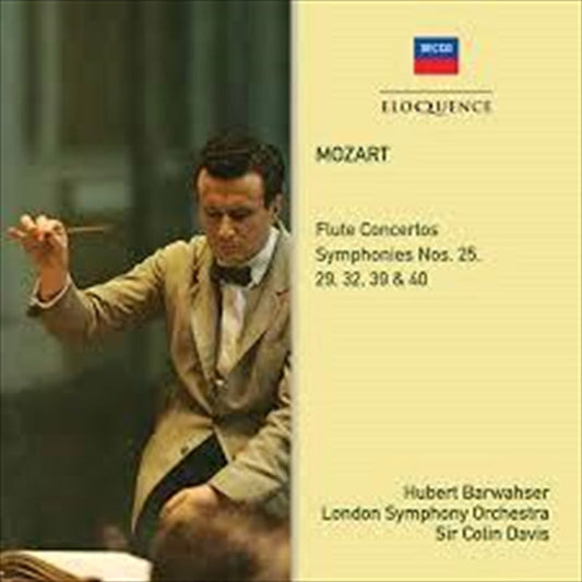 Hubert: Barwahser Colin Davis - Mozart - Flute Concertos - Symphonies 39, 40, 25, 29, 32 CD