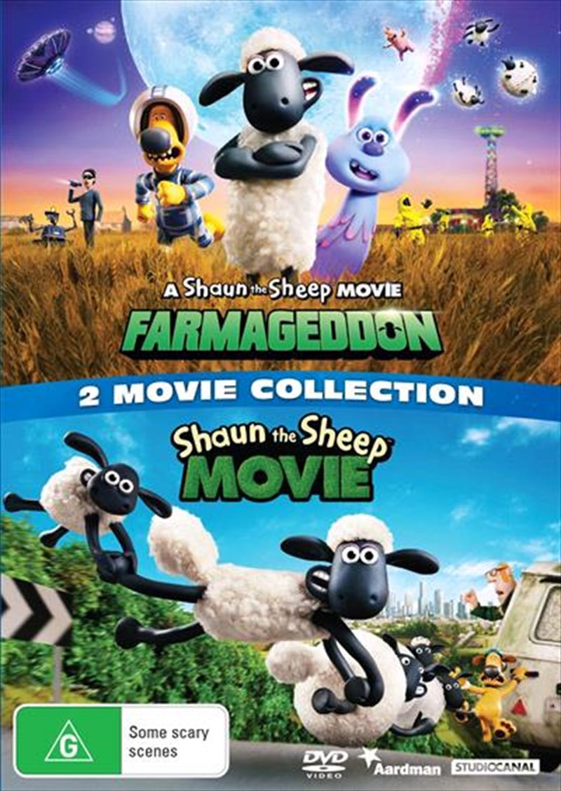 A Shaun The Sheep Movie - Farmageddon / Shaun The Sheep Movie | Double Pack - Franchise Pack DVD DVD