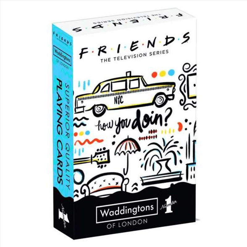 Boardgame: Friends Waddingtons Number 1 Playing Cards