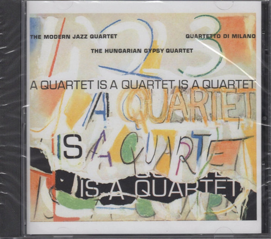 Modern Jazz Quartet - Quartet Is A Quartet Is A Quartet CD