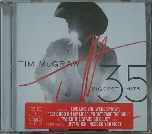 Tim McGraw - 35 Biggest Hits CD