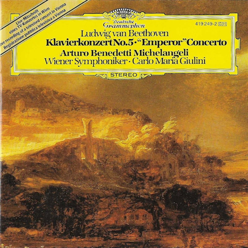 Beethoven: Michelangeli: Giulini: V - Piano Concerto 5 Emperor CD