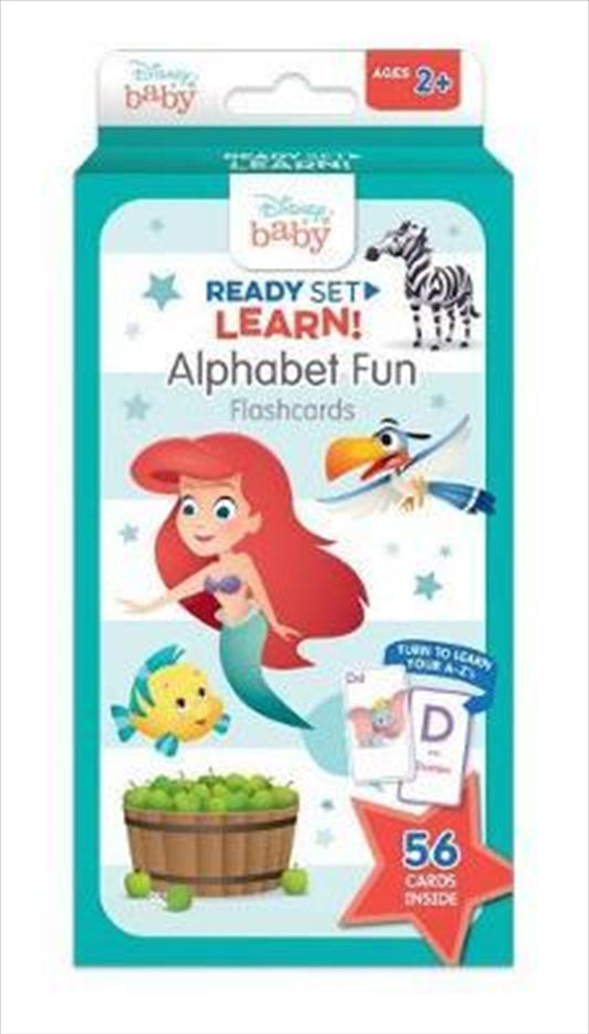 Disney Baby: Ready Set Learn! Alphabet Fun Flashcards - Flashcards: Disney