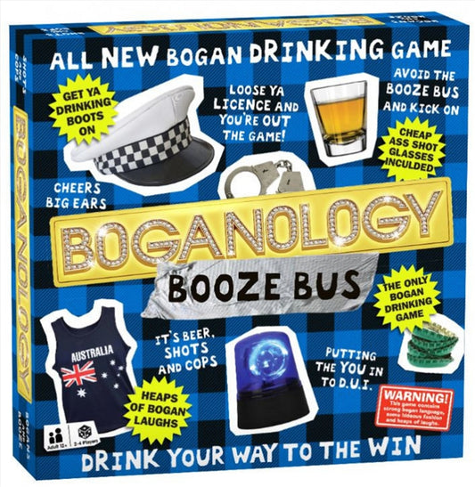 Boardgame: Boganology Booze Bus