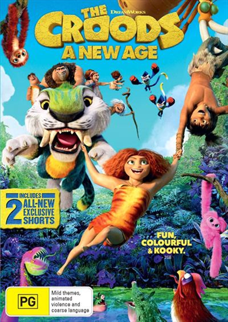 The Croods - A New Age DVD