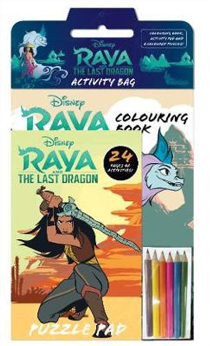 Raya And The Last Dragon Activity Bag - Activity Book: Raya And The Last Dragon