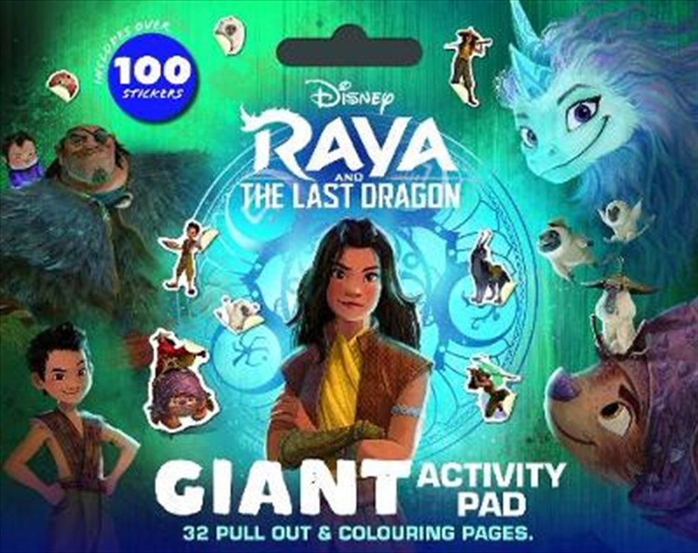 Raya And The Last Dragon Giant Activity Pad - Activity Book: Raya And The Last Dragon