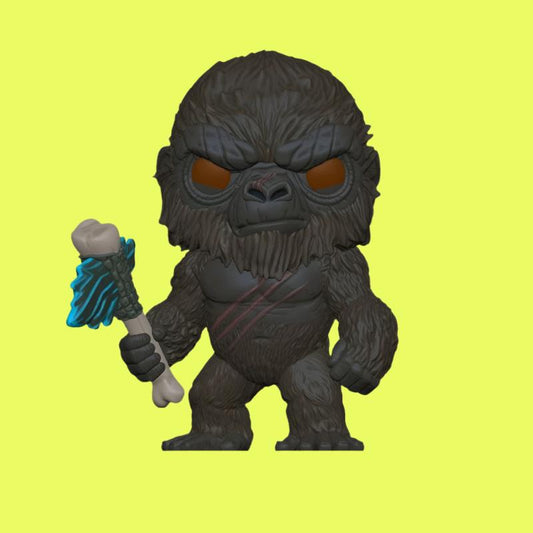 Pop Vinyl: Godzilla vs Kong - King Kong with Scepter Flocked US Exclusive Pop! Vinyl