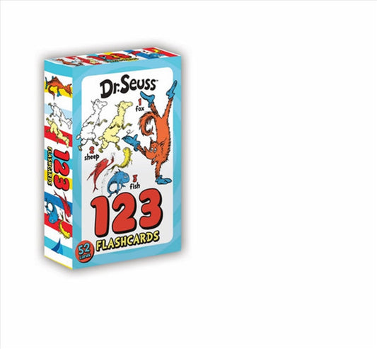 Dr Seuss Flash Cards 1 -123's - Flash Cards: Dr Seuss