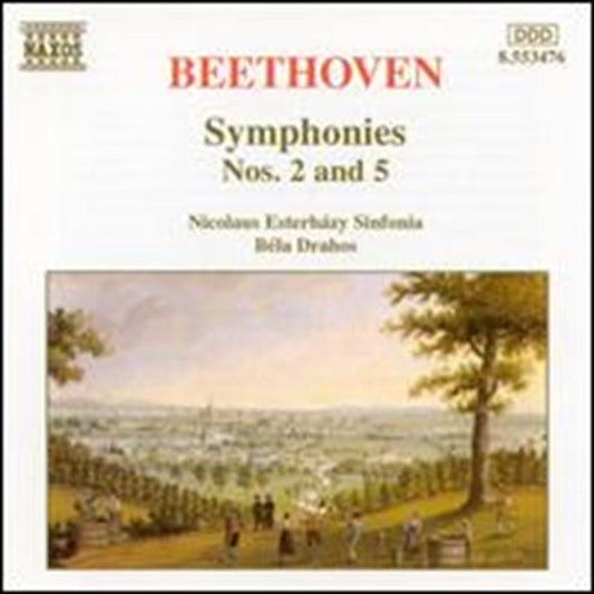 Drahos/Esterhaz - Beethoven:Symphonies No 2 & 5 CD