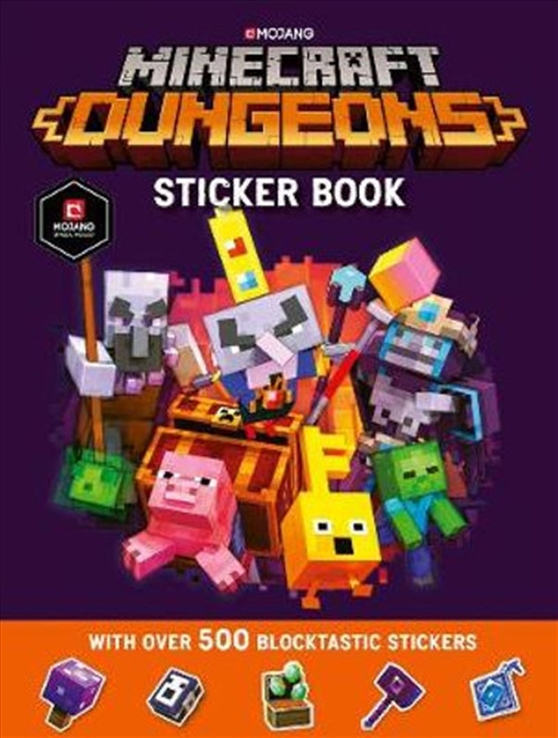 Minecraft Dungeons Sticker Book - Mojang Ab