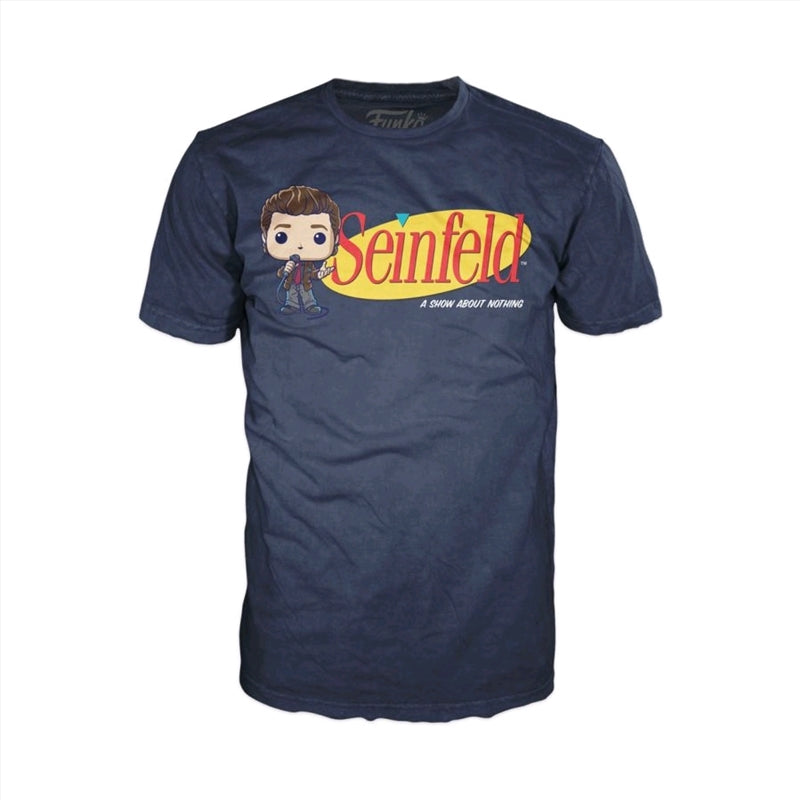 Seinfeld - Seinfeld Logo (Extra Large) Pop! Tee