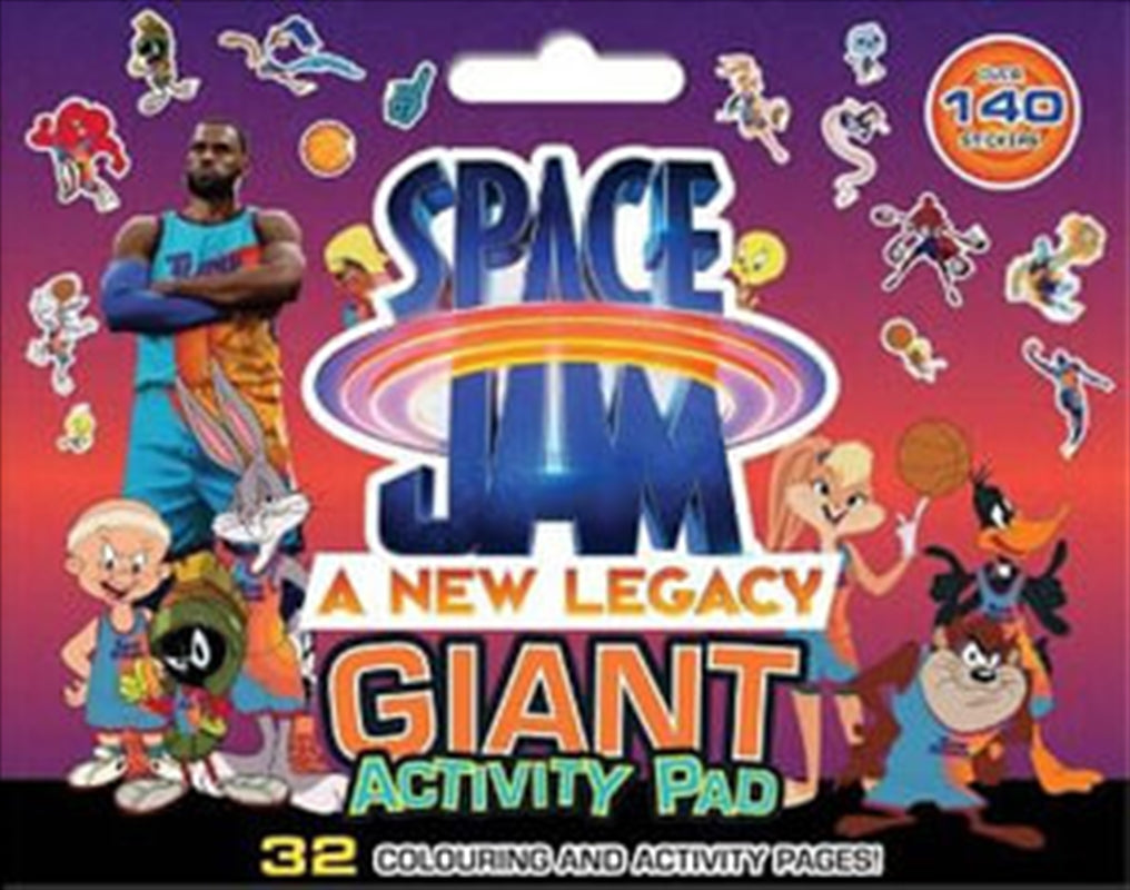 Space Jam 2: Giant Activity Pad - Scholastic