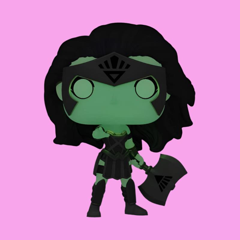 Pop Vinyl: Wonder Woman - Wonder Woman Black Lantern Glow 80th Anniversary US Exclusive Pop! Vinyl