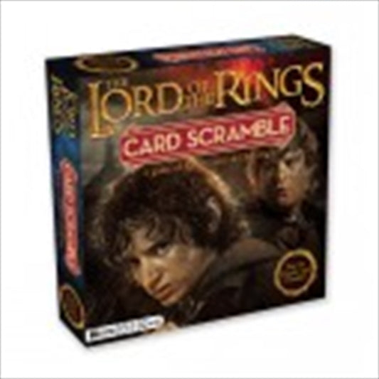 Boardgame: Lord Of The Rings Card Scramble Board Game