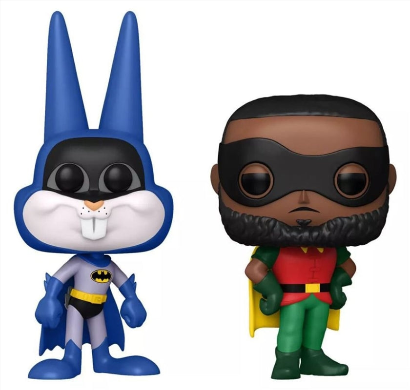 Pop Vinyl: Space Jam 2: A New Legacy - Space Jam 2: A New Legacy - Bugs Bunny as Batman & LeBron James as Robin US Exc Pop! 2-Pack [RS]